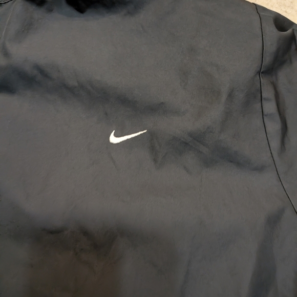 VTG Nike Track Jacket Clima Fit Black Full Zip Women's S - Picture 3 of 9